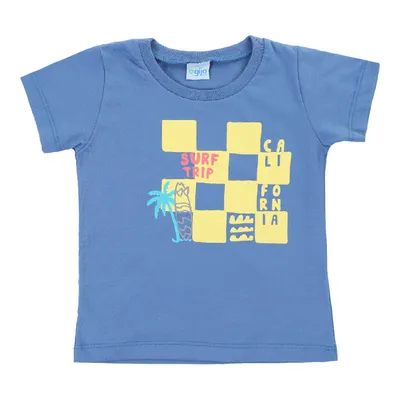 Camiseta Infantil Gijo Kids Estampa Surf Trip